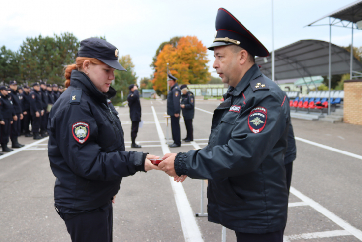 Курсантам и слушателям вручили награды по случаю празднования 31-й годовщины со дня образования Филиала